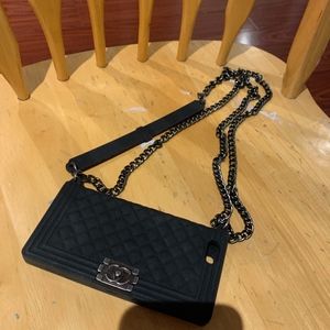 Side bag case holder